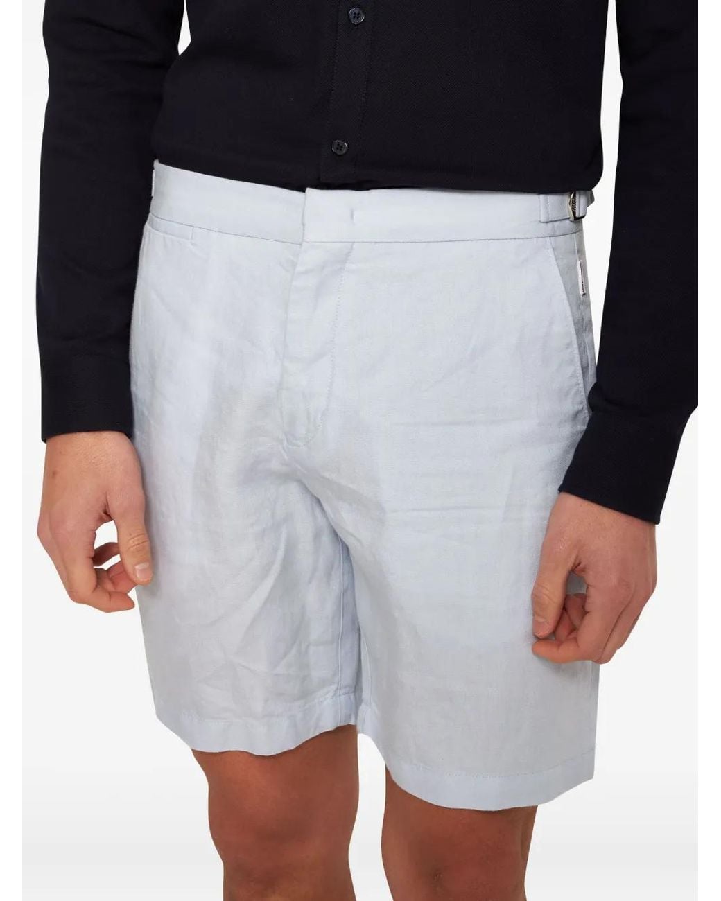 Orlebar Brown Blue Norwich Shorts for men