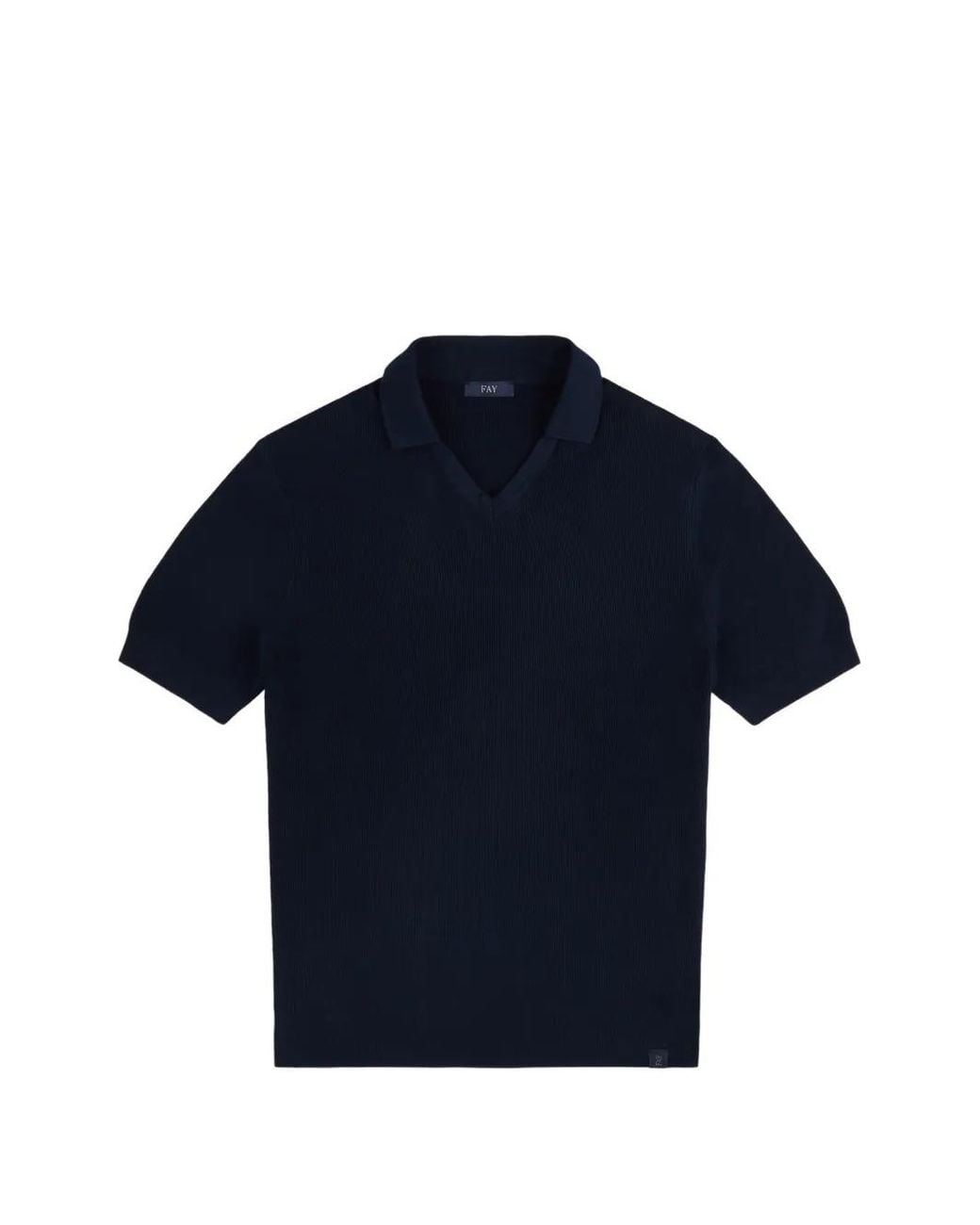 Fay Blue Short-Sleeves T-Shirt for men