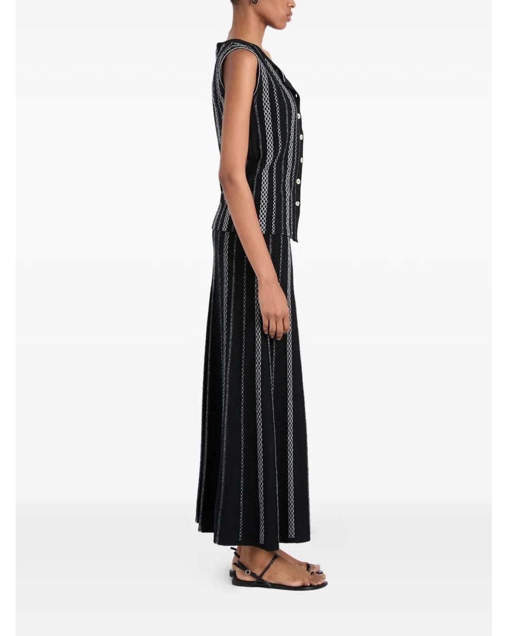Proenza Schouler Black Alyna Vest