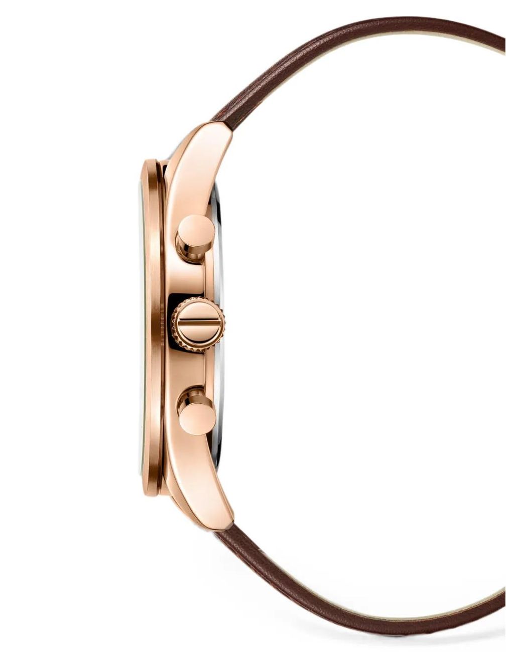 Kenneth Cole Blue Montre À Bracelet En Cuir Mm for men