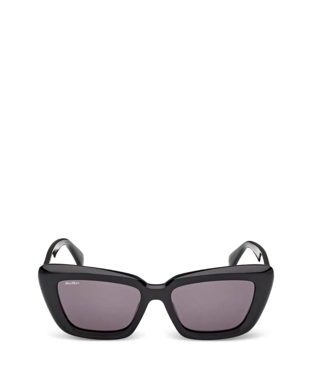 Max Mara Eyewear Black Square-Frame Sunglasses