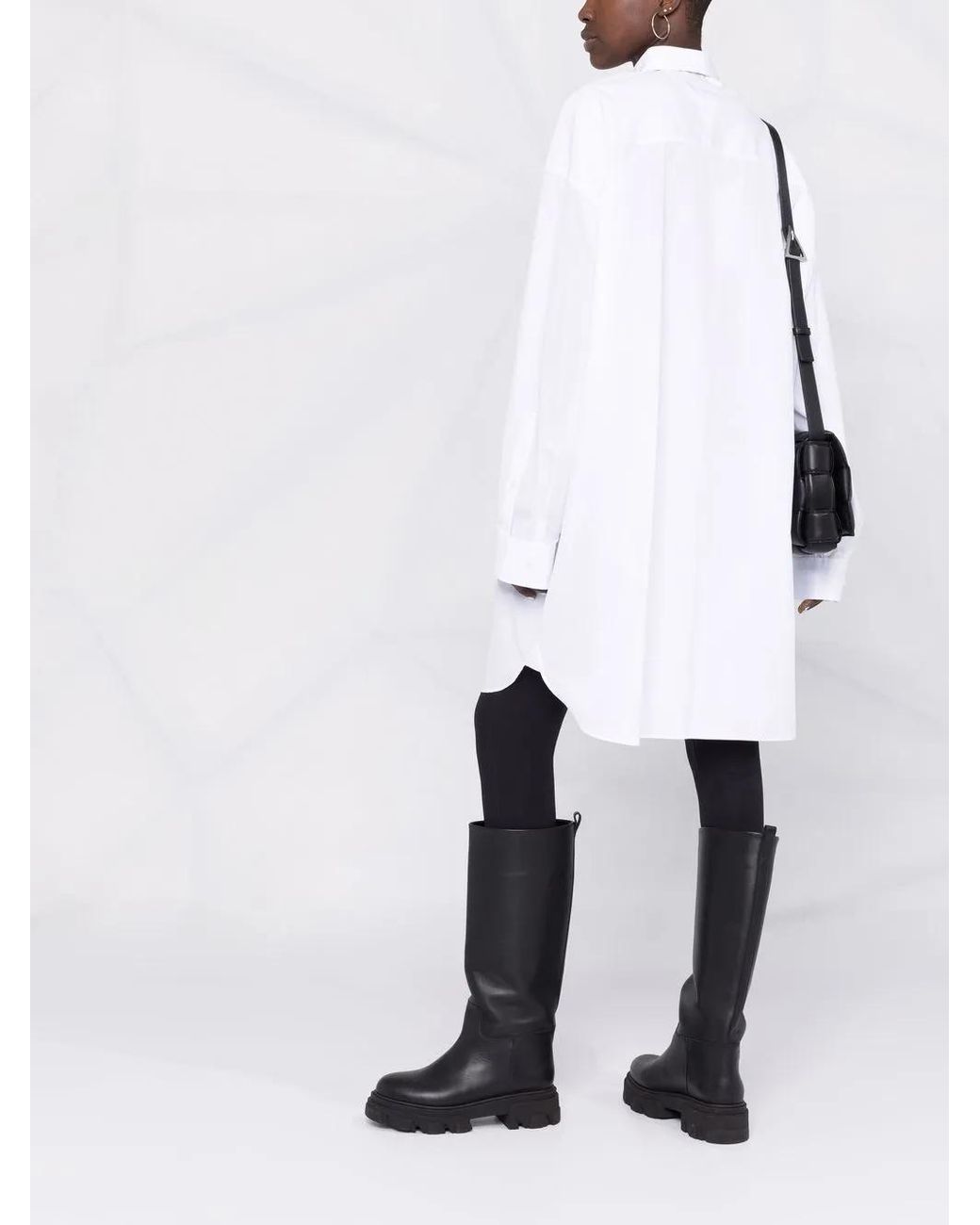 Maison Margiela White Oversized Cotton Shirt