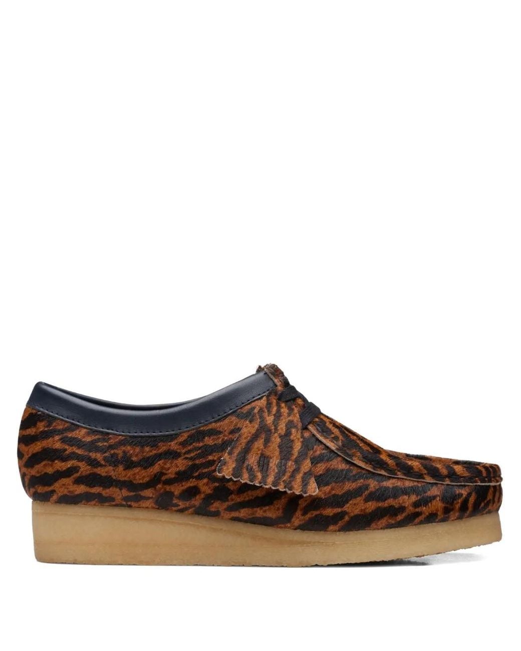 Clarks Brown Wallabee "Tortoiseshell" Loafers