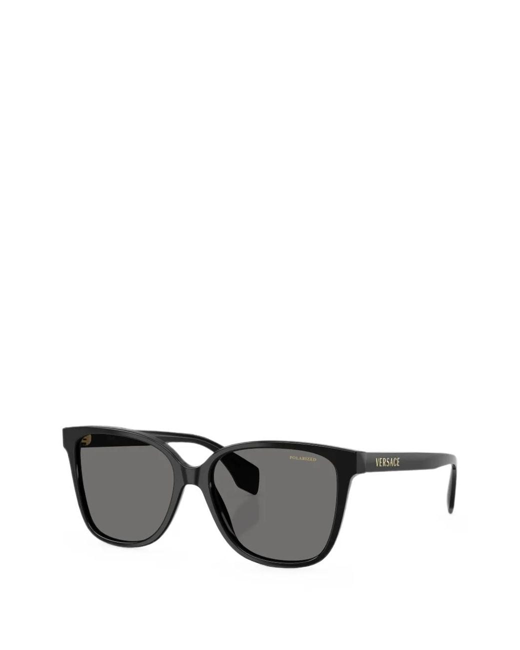 Versace Black Butterfly-Frame Sunglasses
