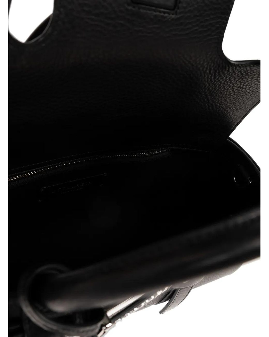 DSquared² Black Logo-Lettering Tote Bag