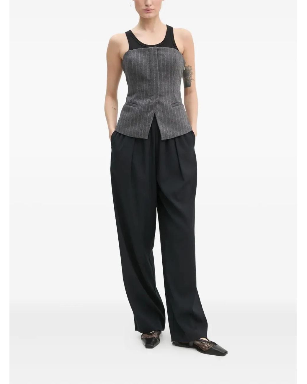 A.L.C. Gray Renee Top