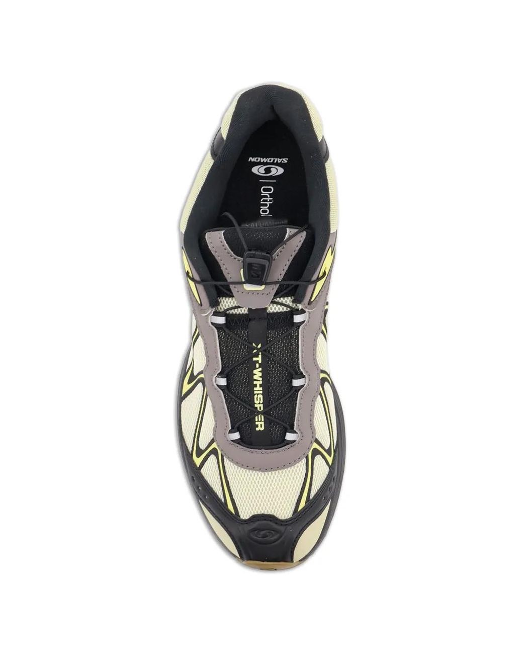 Salomon White Xt-Whisper Low-Top Panelled Sneakers