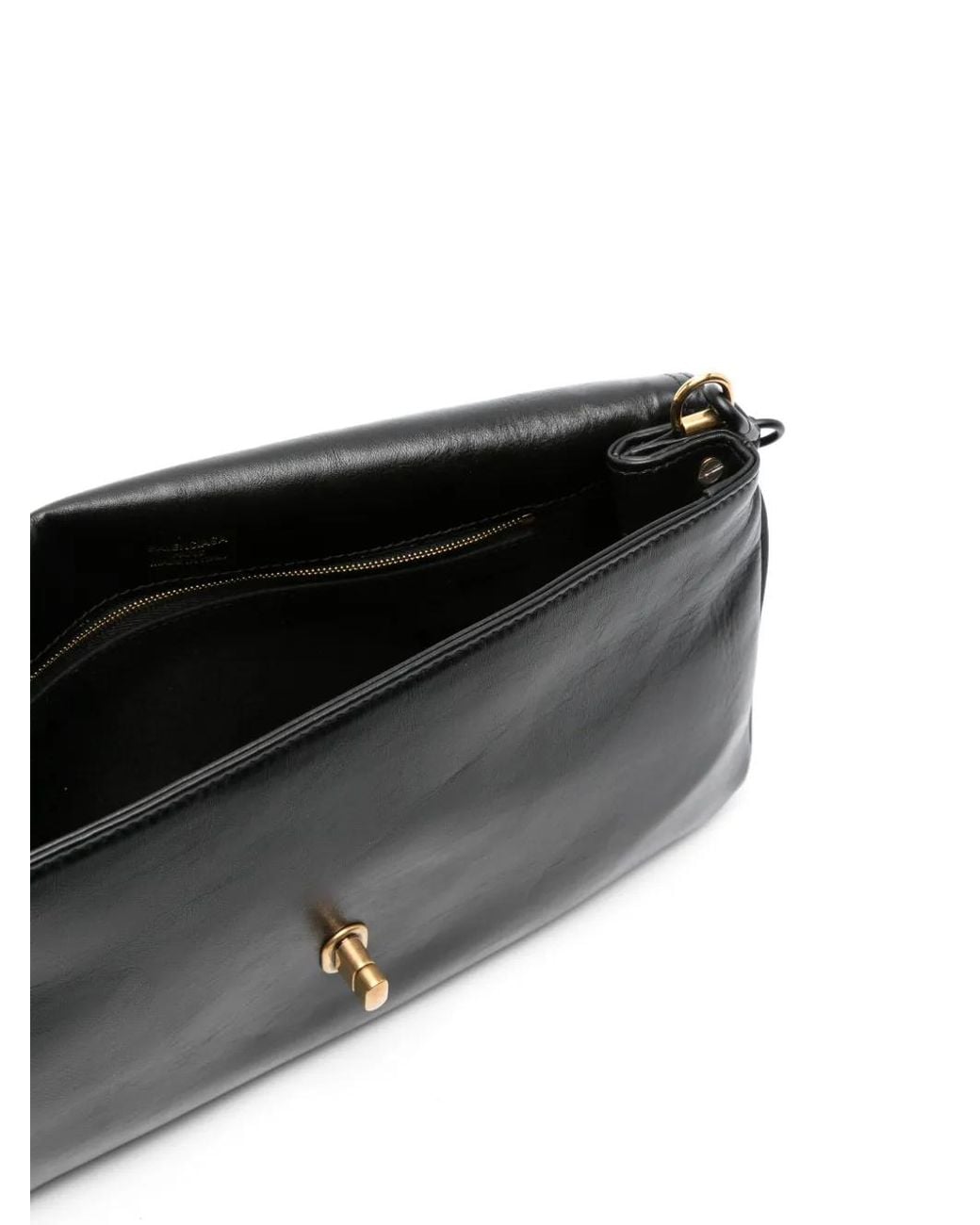 Balenciaga Black Bb Soft Large Flap Bag
