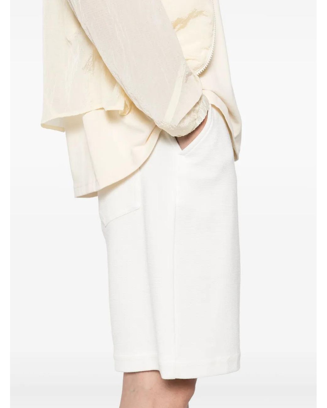 Bermuda di Kiton in White da Uomo