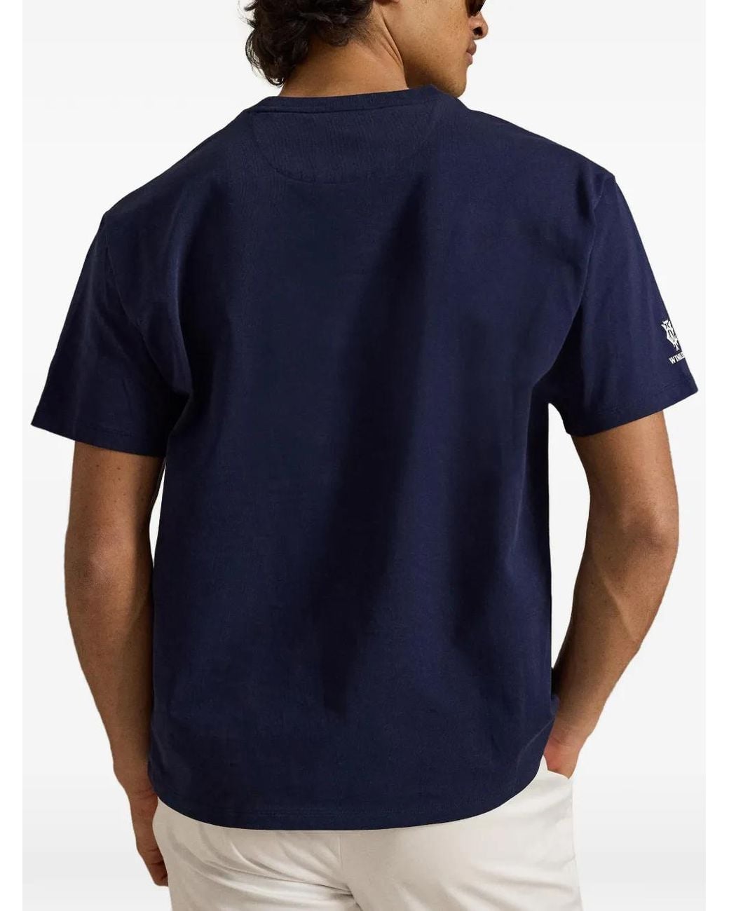 Polo Ralph Lauren Blue Refined Mini Knit T-Shirt For for men