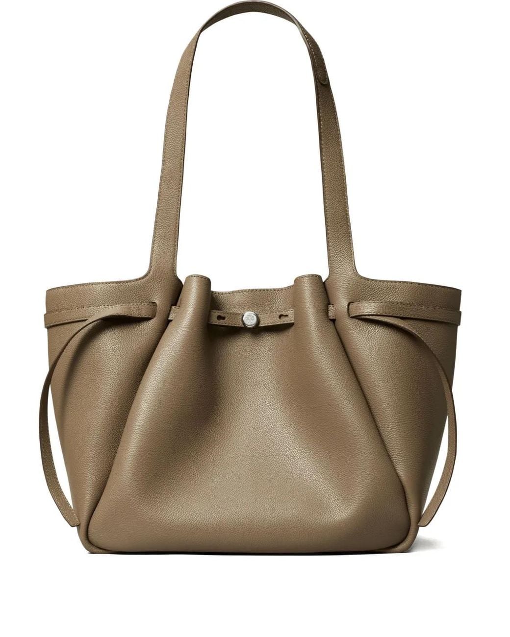 Tory Burch Natural Romy Leather Tote Bag