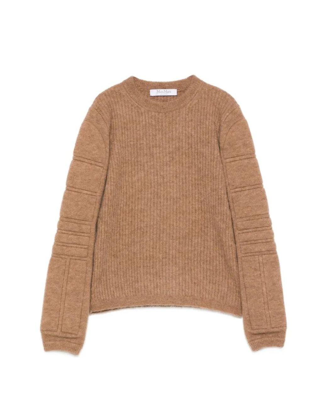 Max Mara Natural Smirne Long-Sleeve Sweater