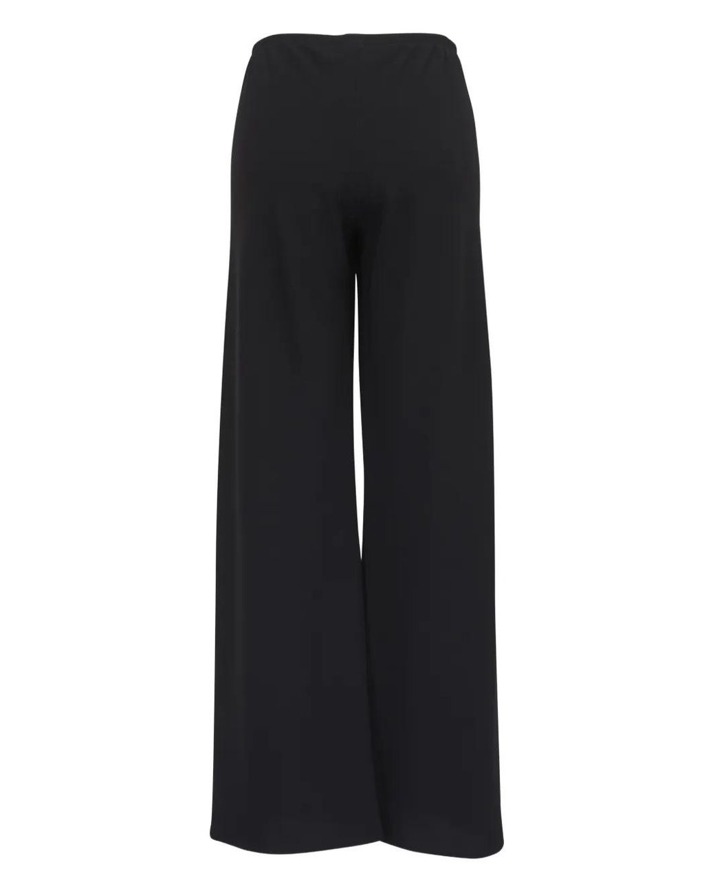 Nili Lotan Black Marlow Wide-Leg Trousers