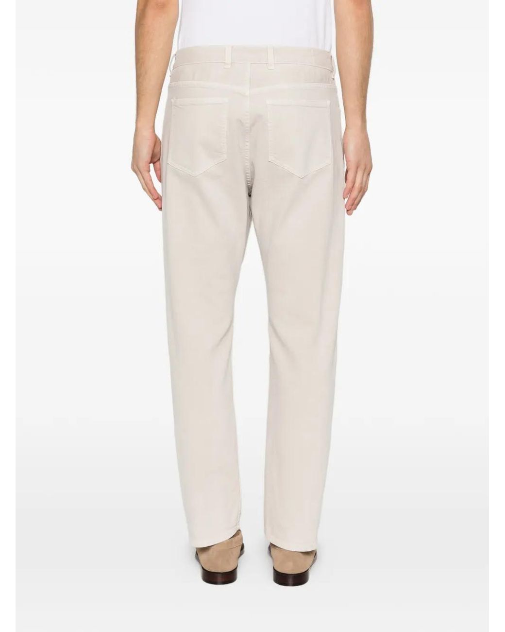 Eleventy White Pocket Jeans for men