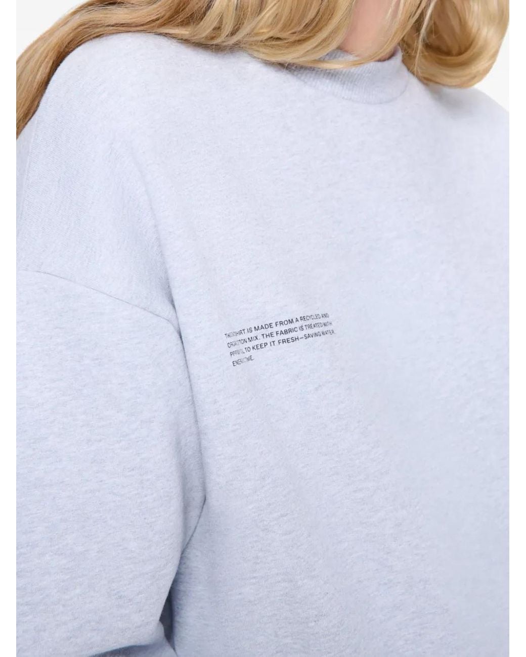 PANGAIA White 365 Cotton Sweatshirt