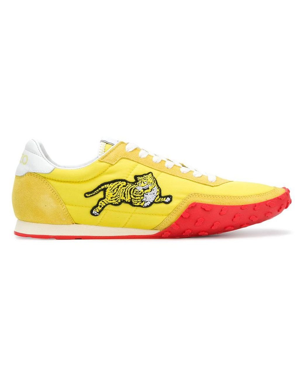 KENZO Move Sneakers in Yellow for Men | Lyst