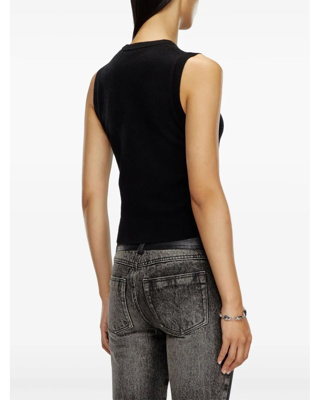 DIESEL Black M-Arga Tank Top