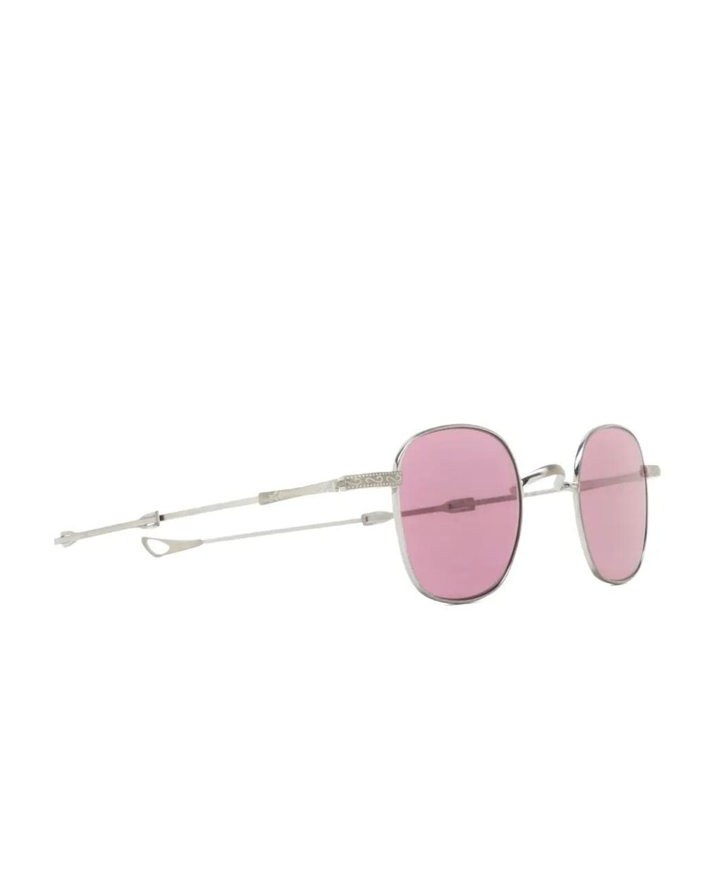 Eyepetizer Pink Mongibello Round-Frame Sunglasses