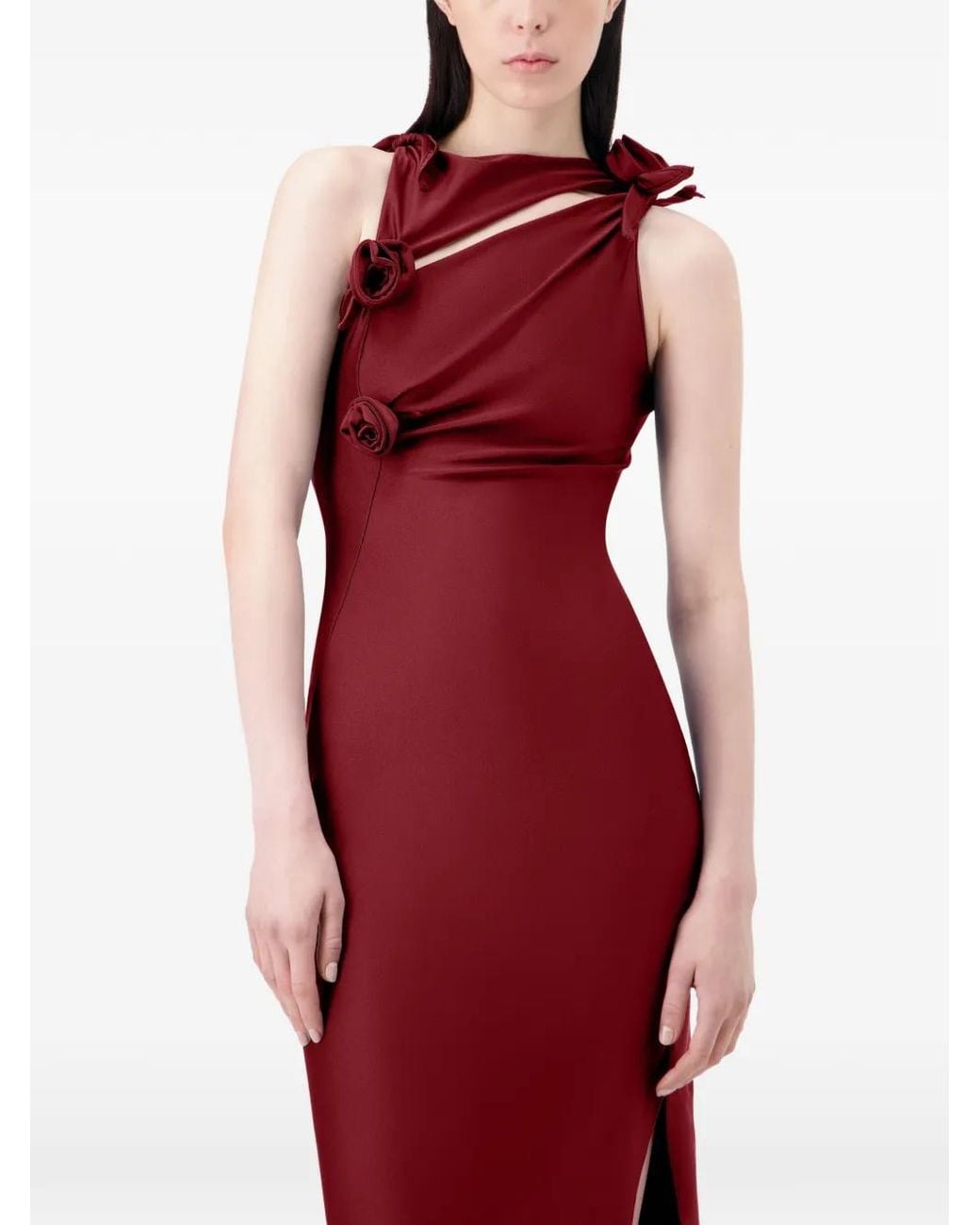 strapless open back dress CLEARANCE