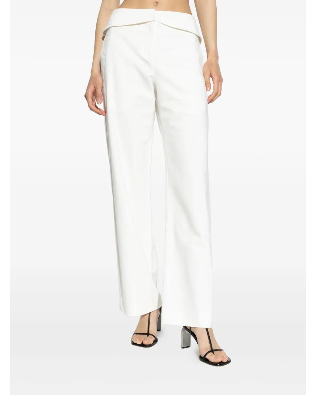 IRO White Zinia Trousers