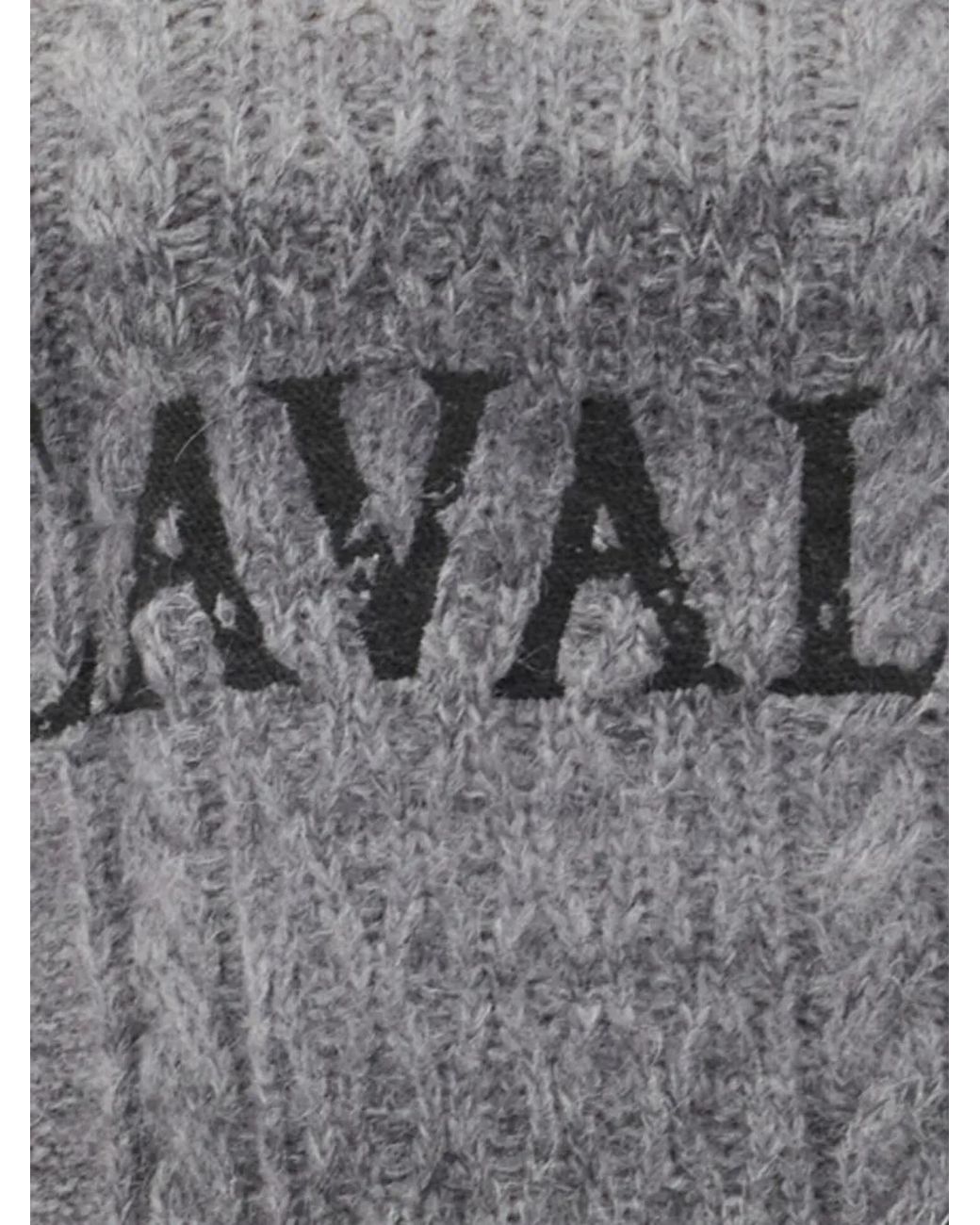 Pull À Logo Brodé Roberto Cavalli pour homme en coloris Gray