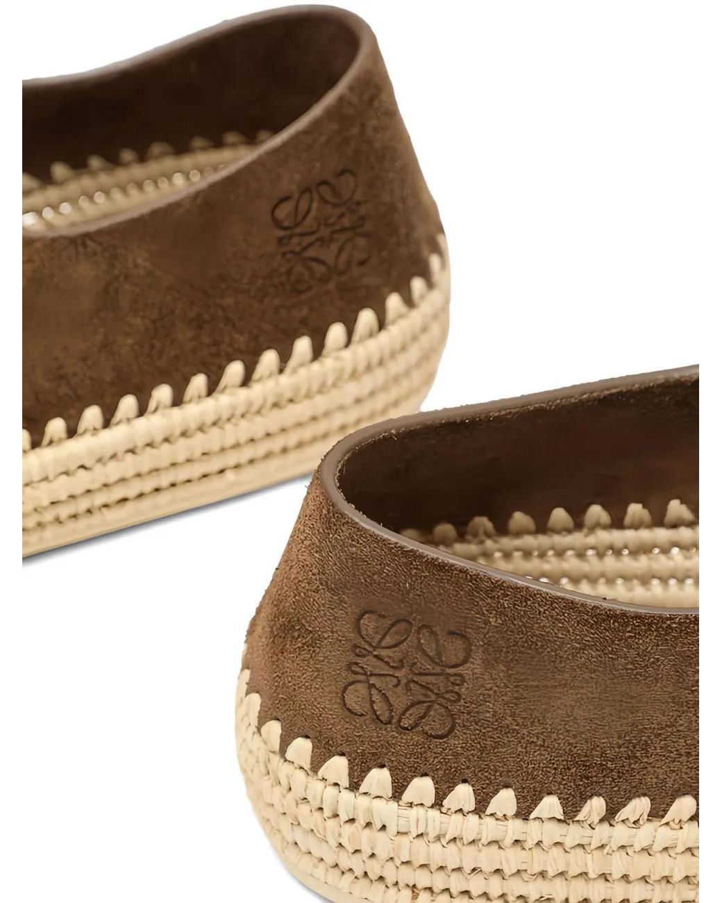 Loewe Rio Espadrilles Mit Logo-Prägung in Brown für Herren