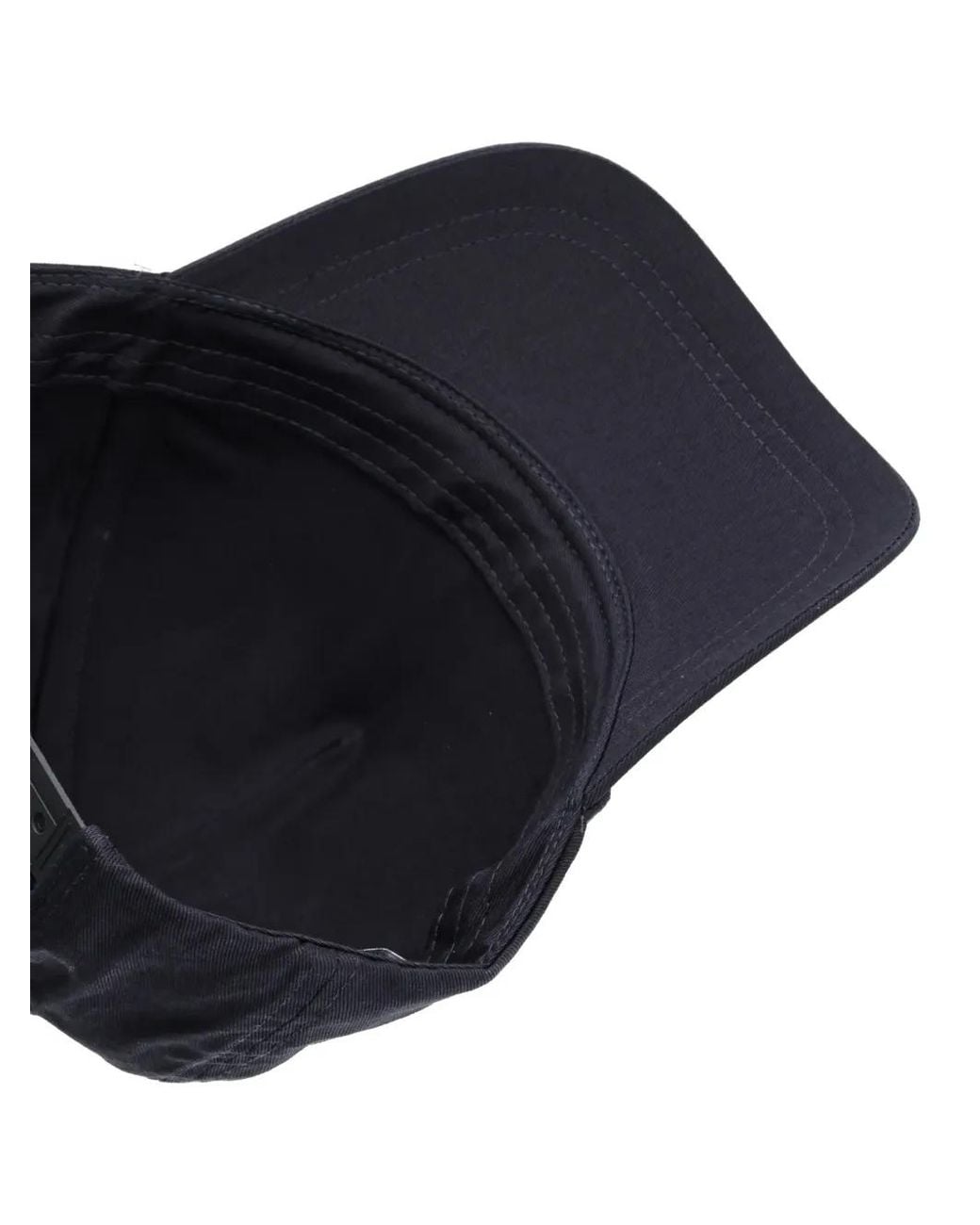 ARMANI EXCHANGE Blue Embroidered-Logo Baseball Cap