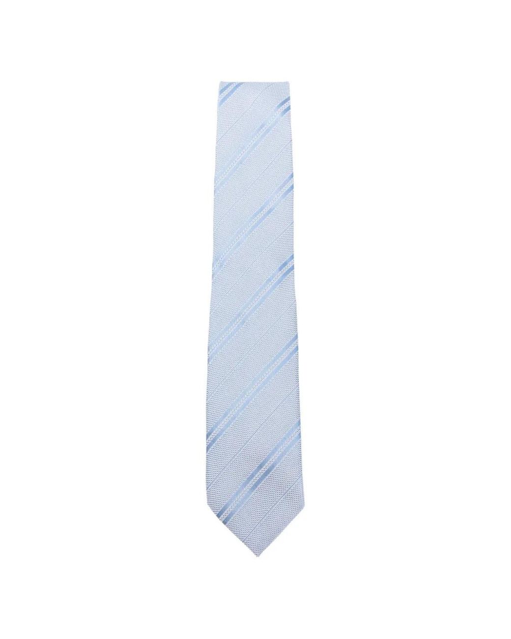 Tom Ford White Striped Tie for men