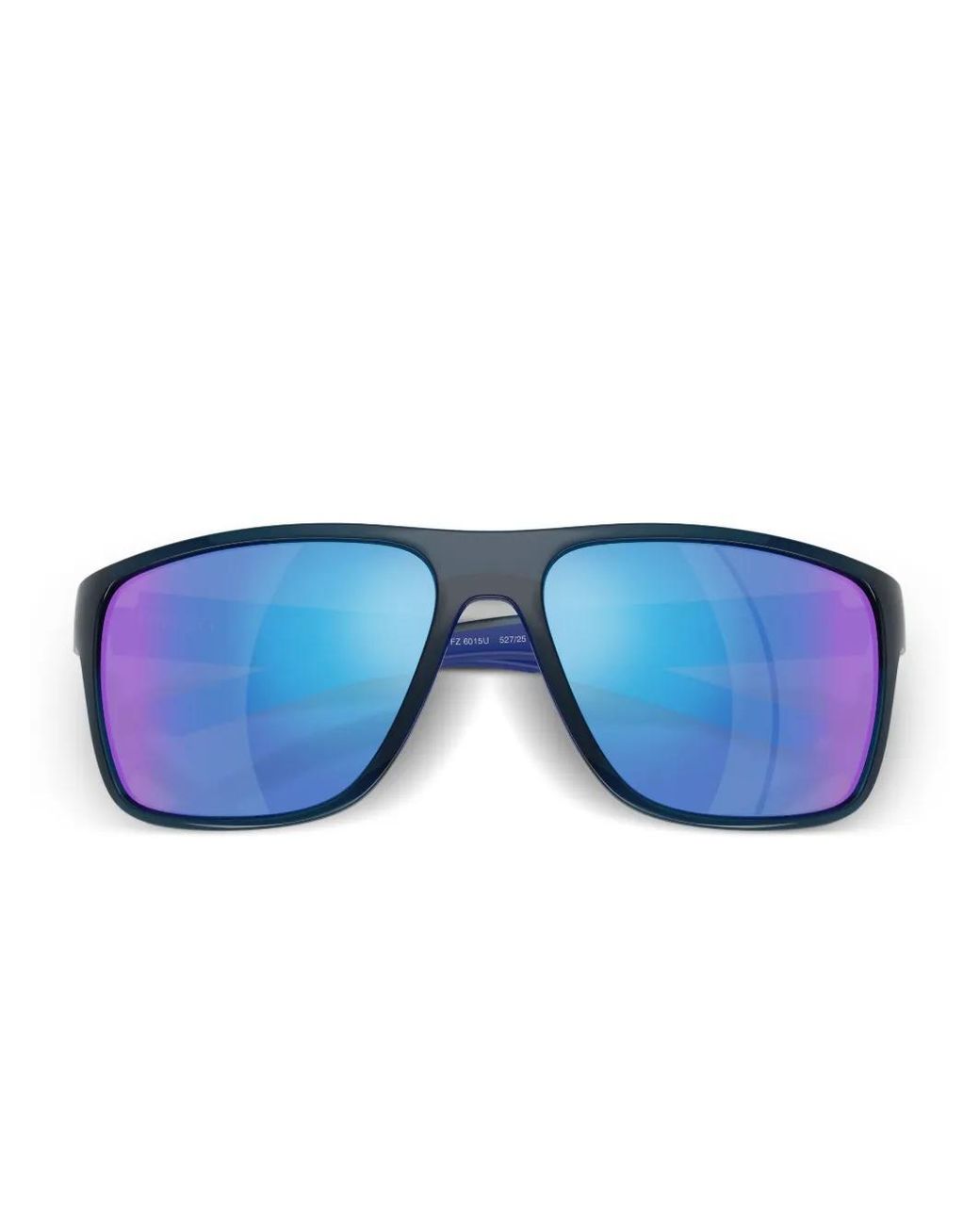 Scuderia Ferrari Blue Rectangle-Frame Tinted Sunglasses for men