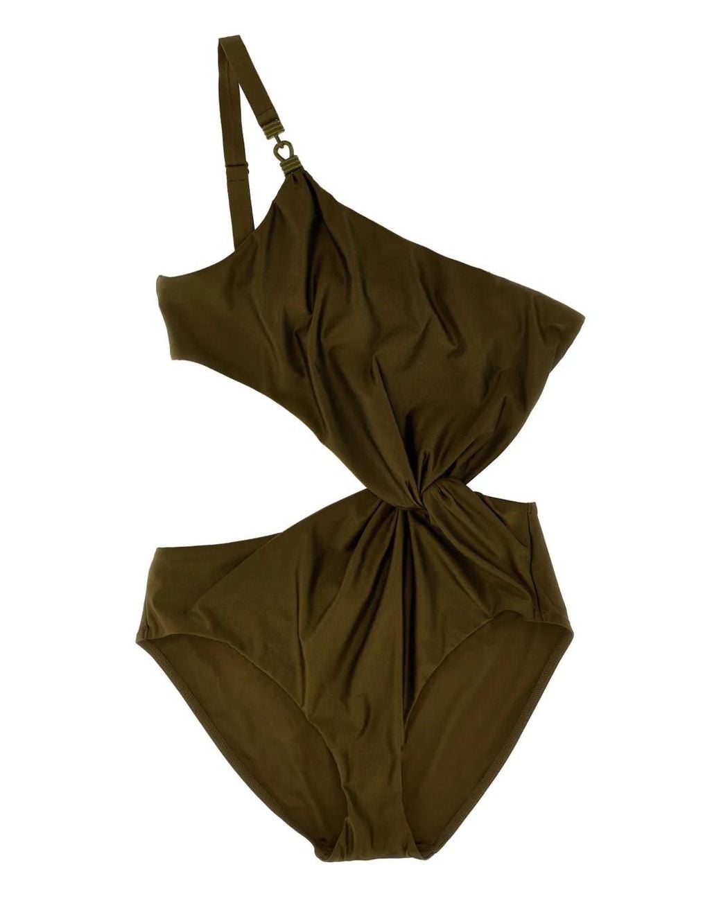 Zimmermann Green 'Wylie' One-Piece Swimsuit