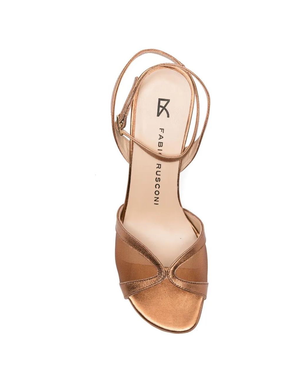 Fabio Rusconi Brown Ankle-Strap Sandals