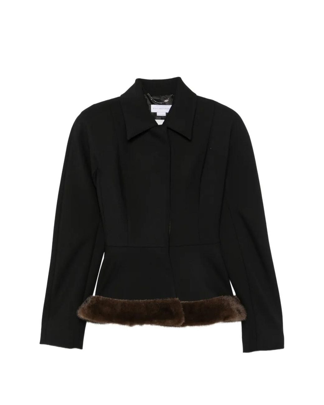 Stella McCartney Black Belted Jacket