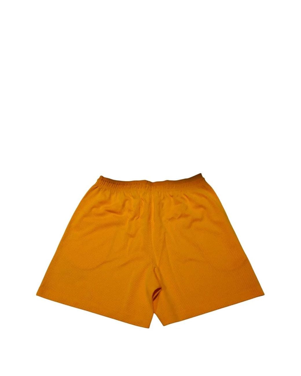 Eric Emanuel Orange Core Mesh Shorts for men