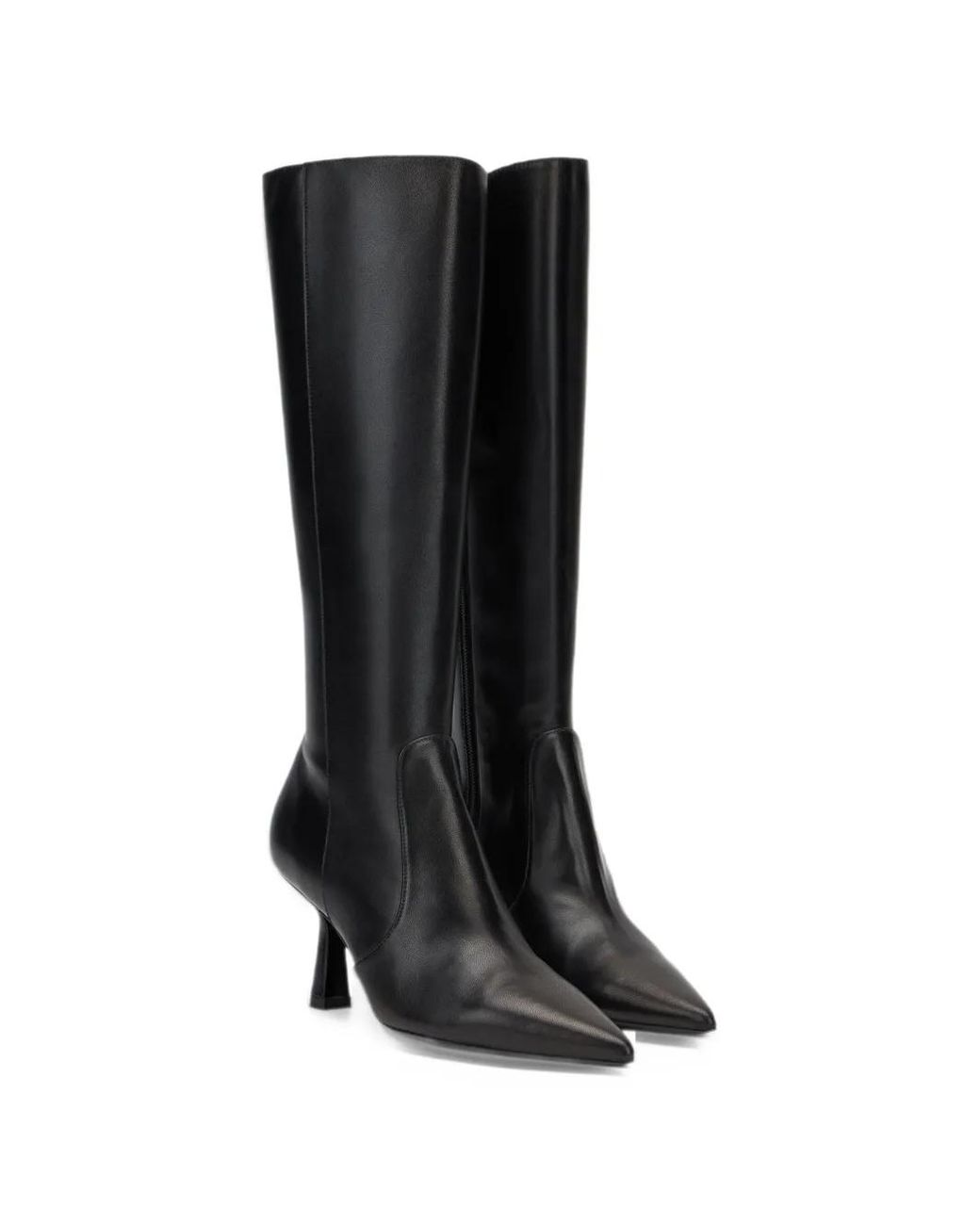 Stuart Weitzman Black Stuart Super Sculpt Boots