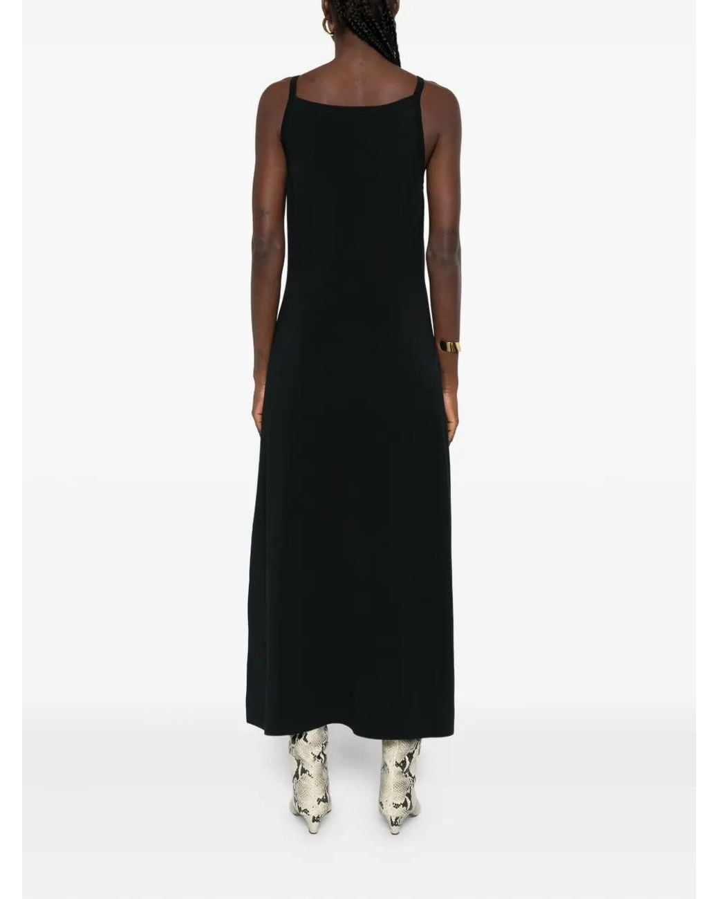 Joseph Black Ribbed Dress