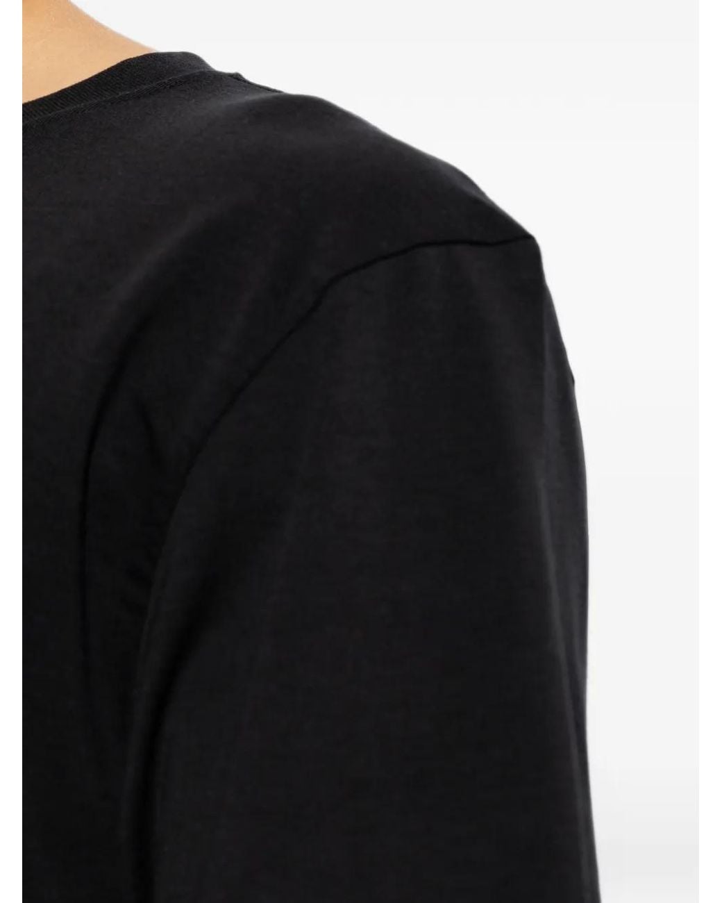 CDLP Black Midweight Crew-Neck T-Shirt for men