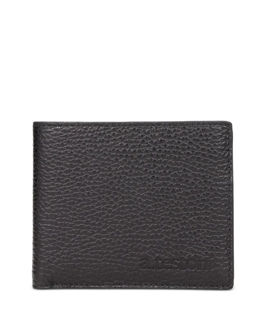 Portafoglio di Testoni in Black da Uomo