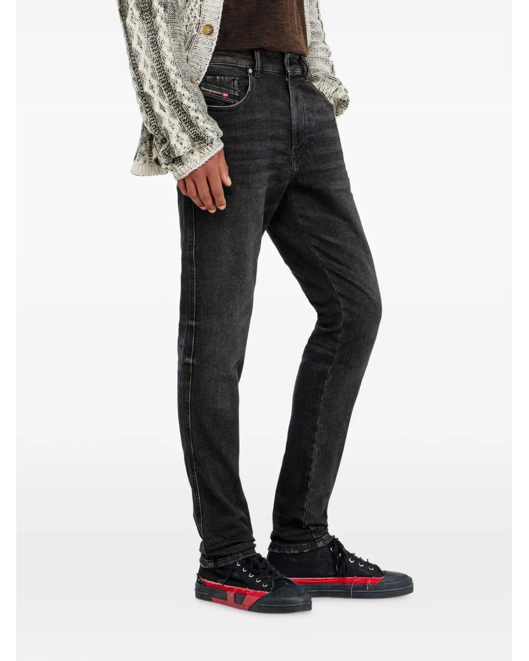 DIESEL Blue 2062 D-Strukt Joggjeans Slim-Fit Jeans for men