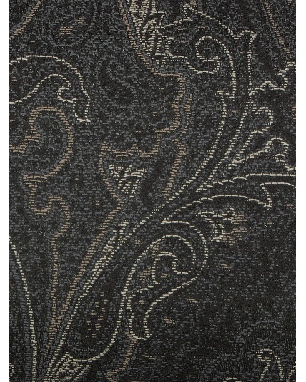 Etro Black Clutch Bag With Logo for men