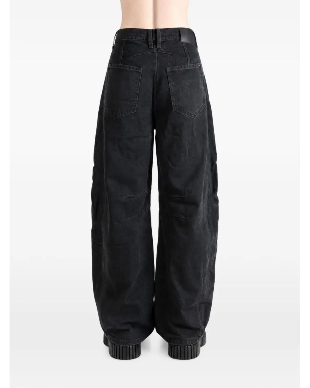 Free People Blue Soundwave Tapered Jeans