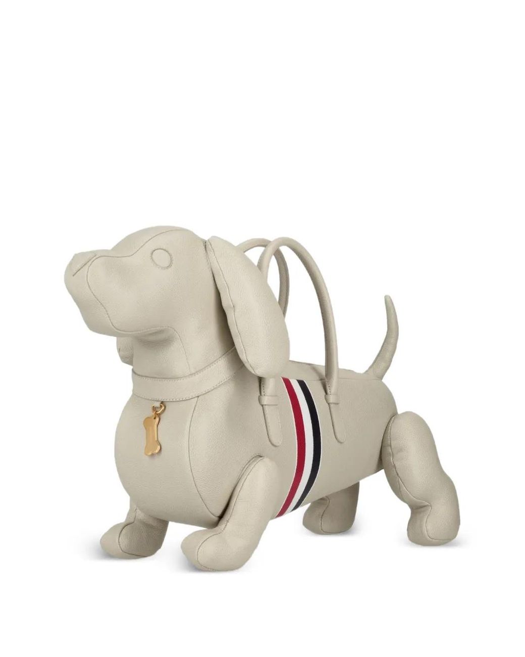 Thom Browne White Hector Rwb Stripe Tote Bag for men