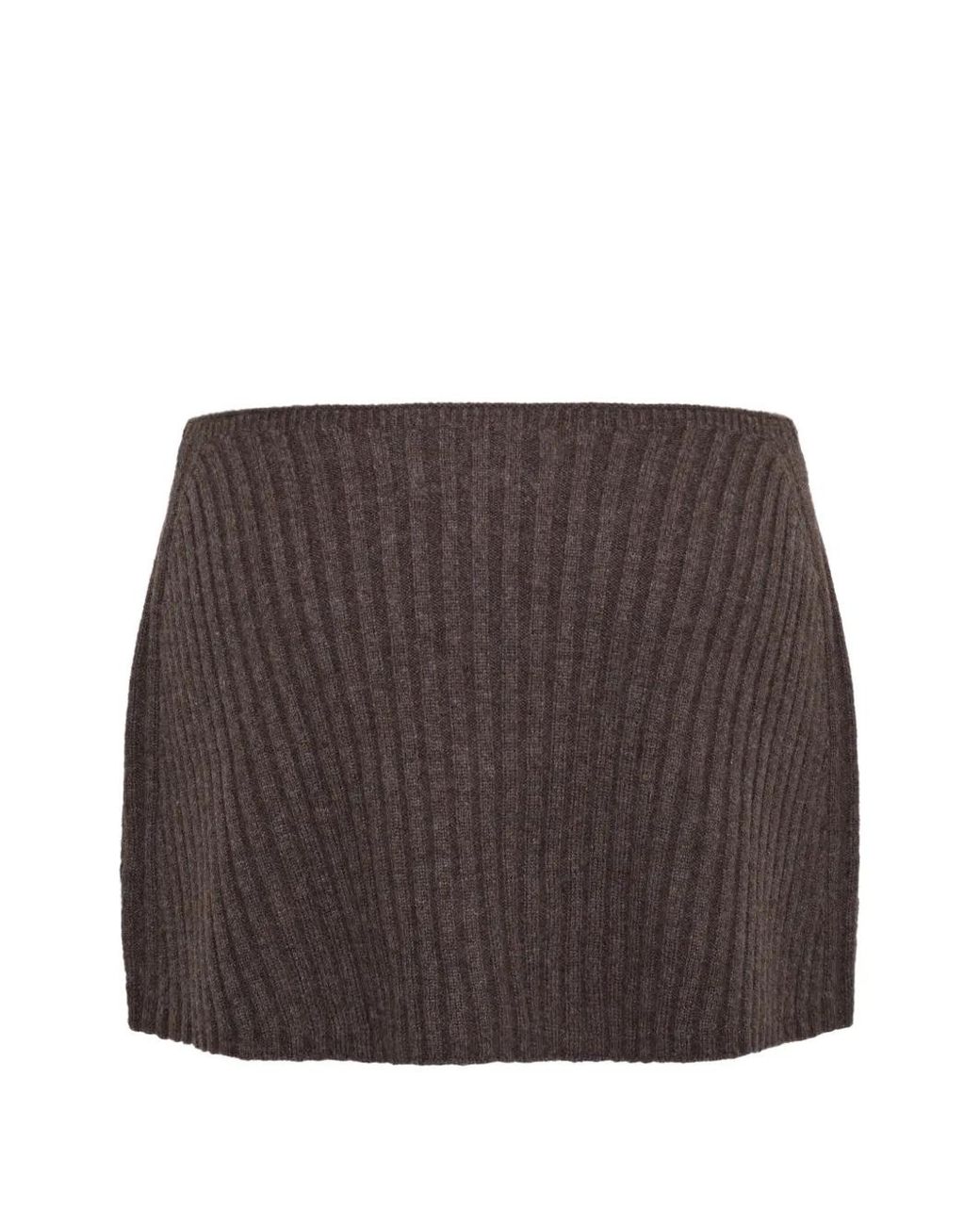 Cara Cara Brown Lourdes Ribbed Top