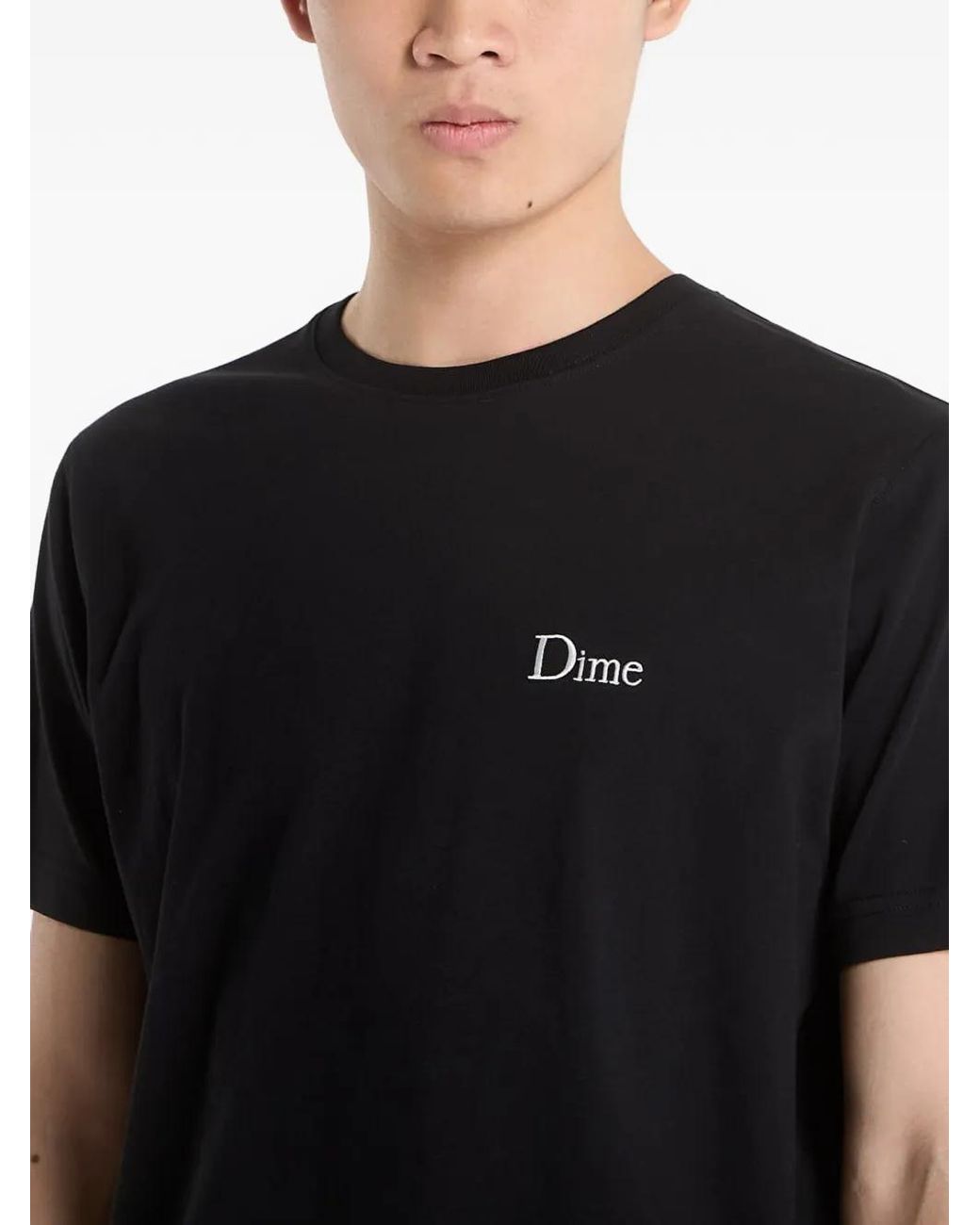 Dime Black T-Shirt À Logo Imprimé