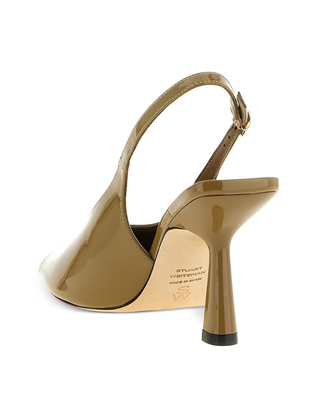Stuart Weitzman Metallic Val Slingback-Pumps