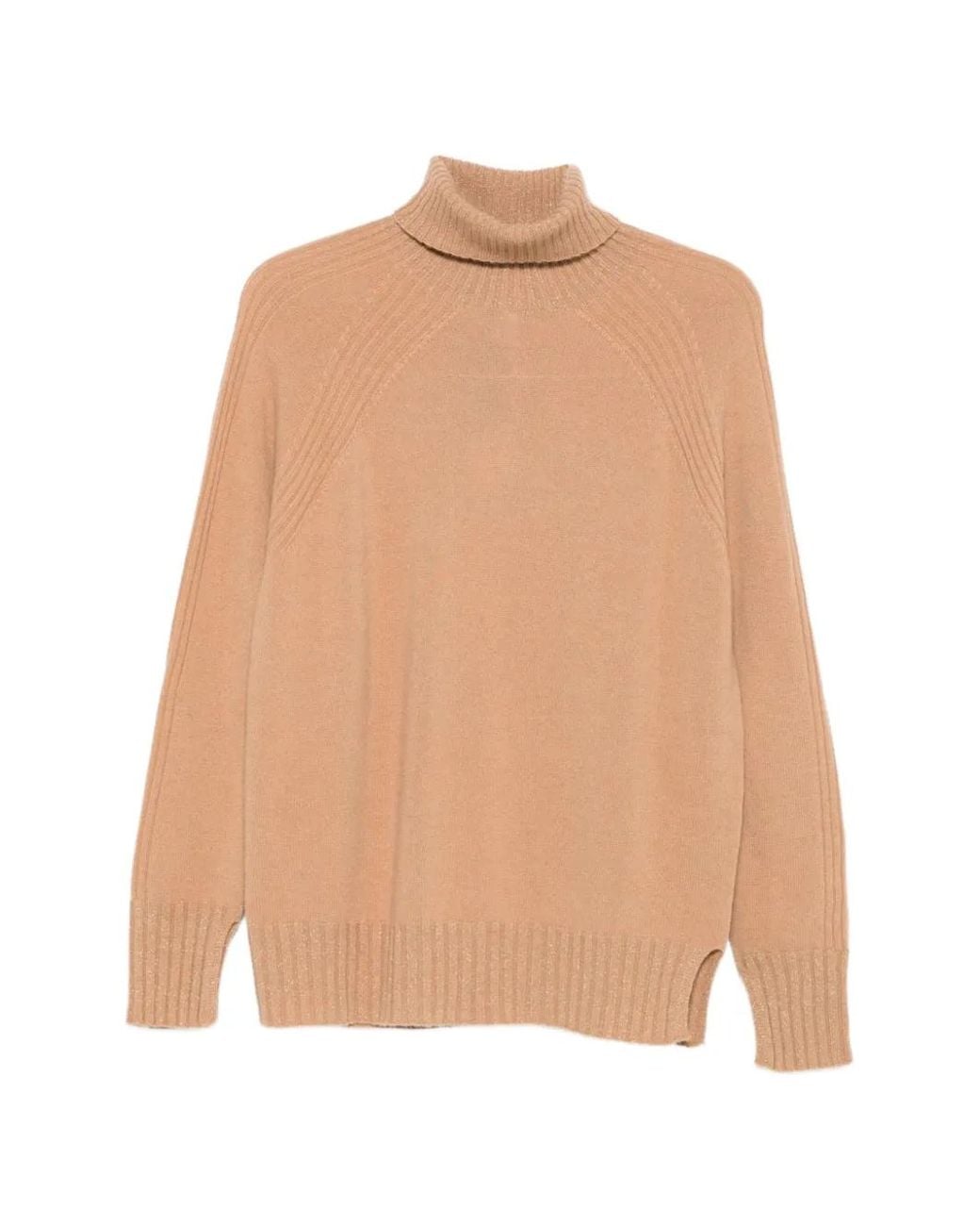 Twinset Natural Pullover Mit Raglanärmeln