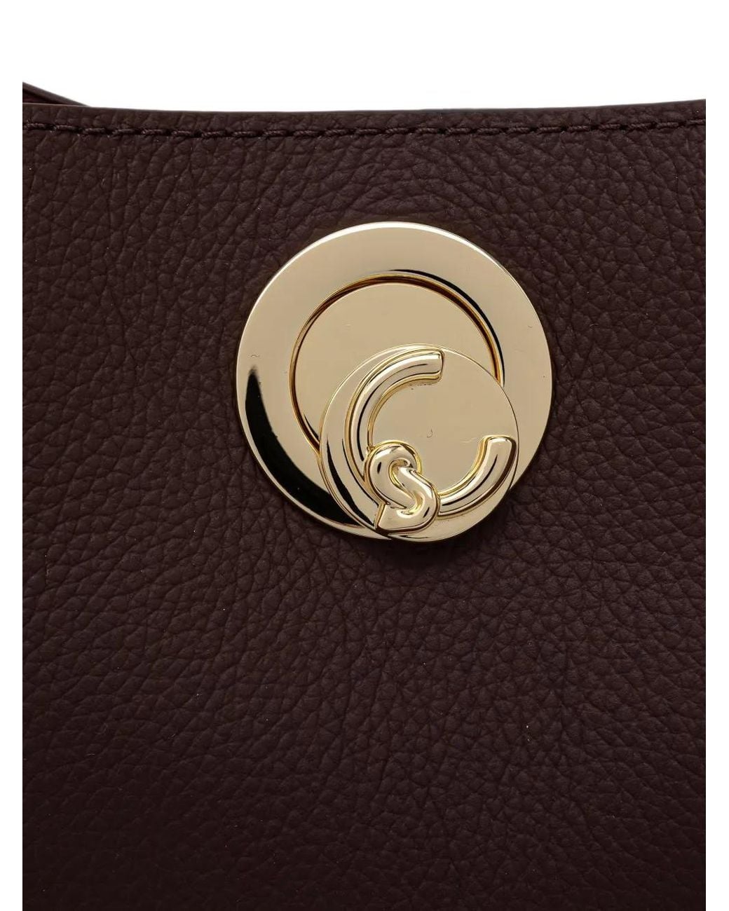 Coccinelle Purple Nikla Medium Bucket Bag