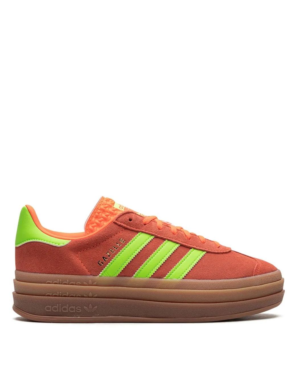 Adidas Red Gazelle Bold "Solar" Sneakers