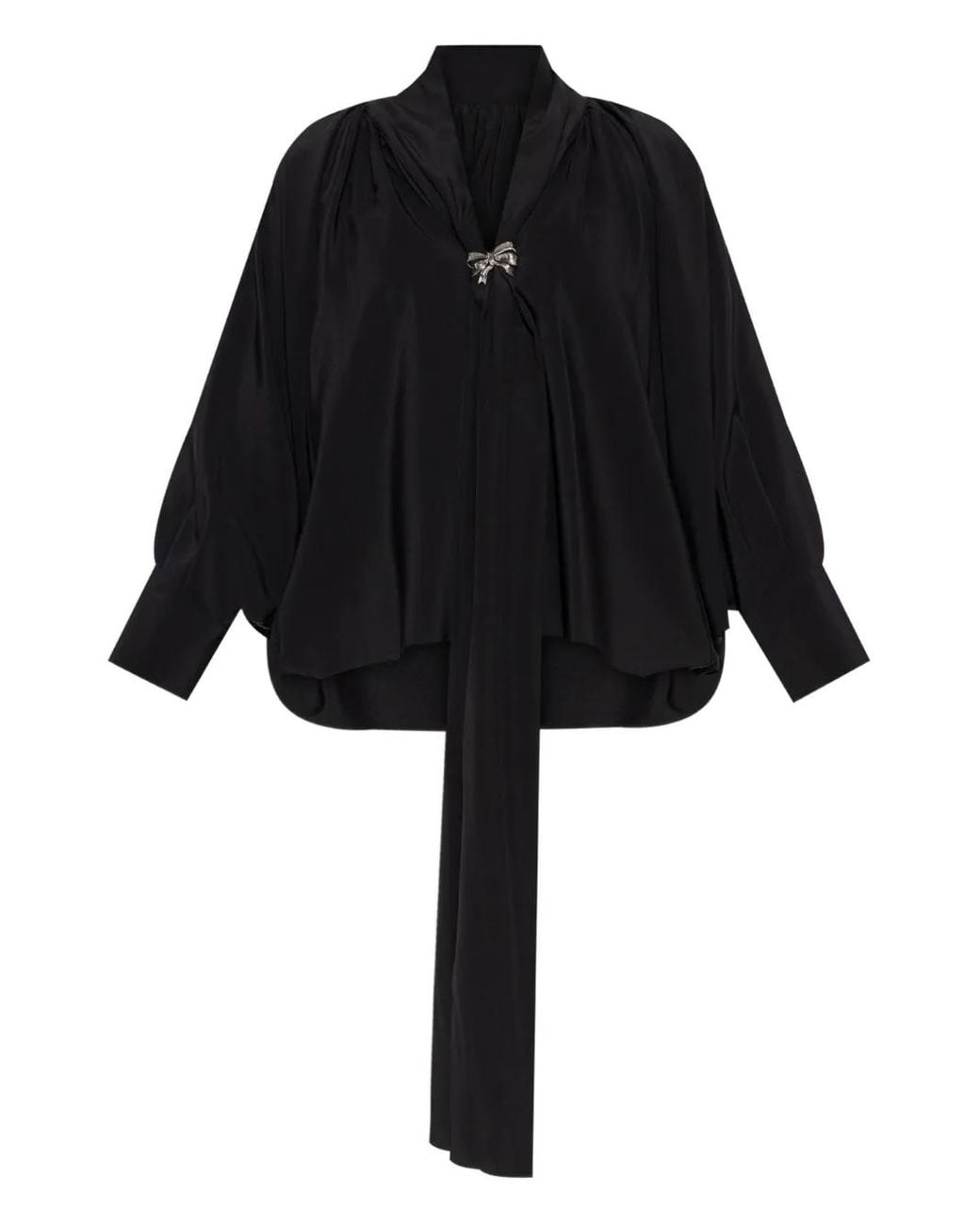 Max Mara Black Blouses