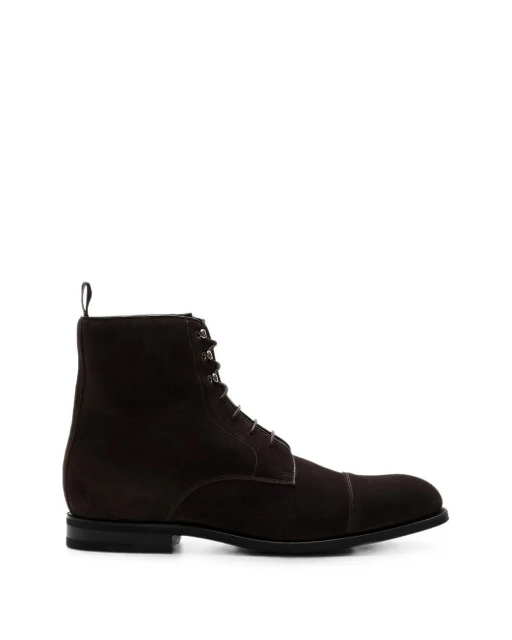 Church's Black Edworth 2.0 Lace-Up Suede Desert Boots for men