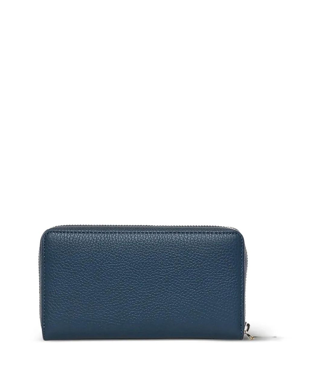 Coccinelle Blue Zip-Fastening Leather Wallet